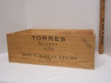 Torres Malena Wooden Wine Crate