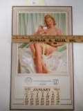 1952 Nude Glamour Calendar