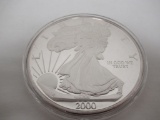 .999 Silver Eagle 1/2 Pound Coin - 2000