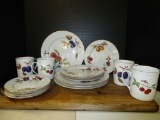 Royal Worchester China - 4 Place Setting - 