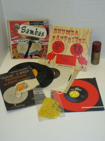 Lot - Misc. 45'sRumba Favorites, Rhapsody of Energy Composed For The Duke Power Co.,