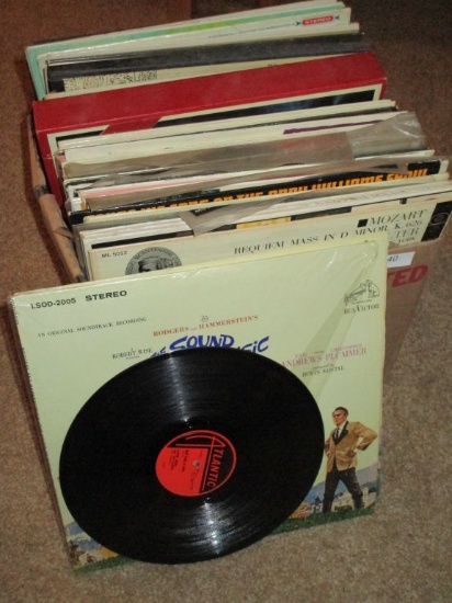 Lot - Misc. Albums - The Sound of Music, Classical, Louis Armstrong, etc.