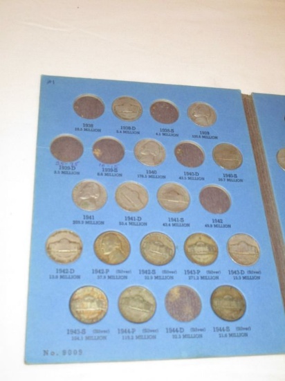 Lot - Jefferson Nickel Collection Books