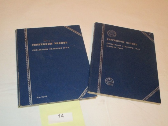 Lot - Jefferson Nickel Collection Books