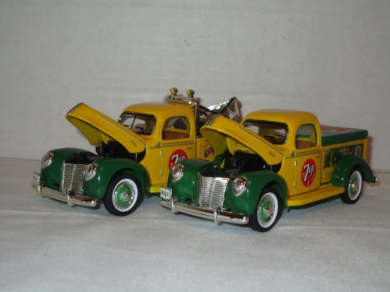 Die Cast 7UP Delivery Trucks