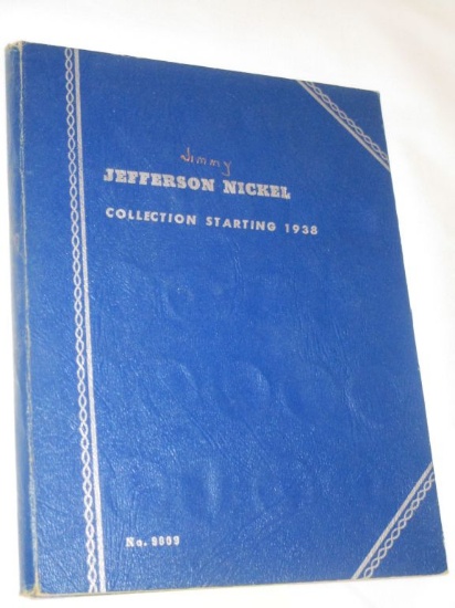 Lot - Jefferson Nickel Collection Books - (1) 1938, (1) 1938 to 1961