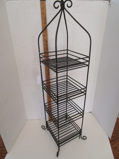 Black Metal Plant Stand