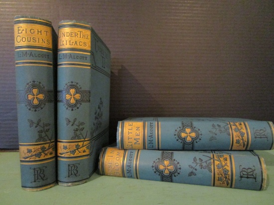 Lot - 4 Louisa M. Alcott Vintage Books