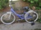 Street Cruiser & Bicycle Pump.  Used & wheels flat