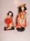 Lot - 2 Asian Dolls