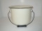 Enamel Ware Pot w/ Wire & Wood Handle