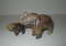 2 Marble Elephant Figurines   2