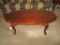 Oval Mahogany Coffee Table    16