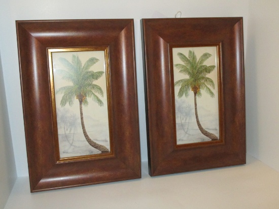 Pair Framed Palm Prints   C. K. McKinley    14 3/4" x 10" overall