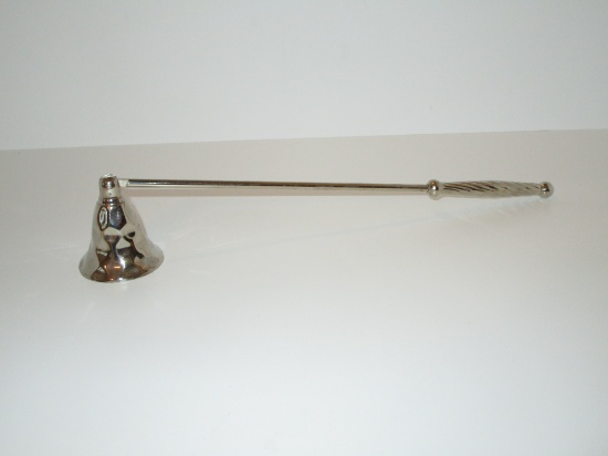 Brass Candle Snuffer   10 1/2"