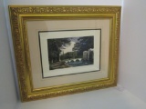 Framed & Matted Engraving Drawn by J. Hakewill - Engraved by Let Byrne