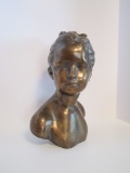 Resin Bust of Child  13 1/2