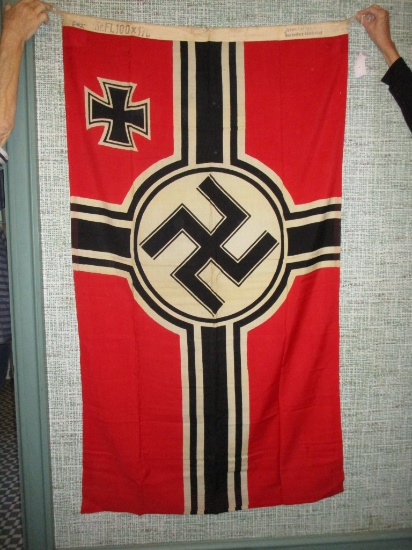 Rare Historical Find - Nazi Germany Flag - Kriegsmarine, Heer, Luftwaffe