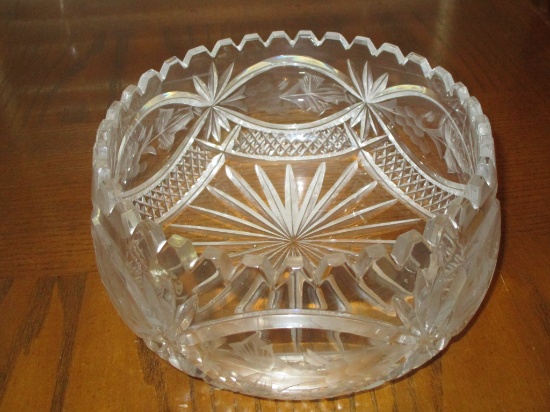 Beautiful Cut Crystal Bowl