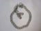 Monet Silver Charm Bracelet w/ Baby Shoe Charms