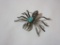 Sterling Spider w/ Turquoise Stone