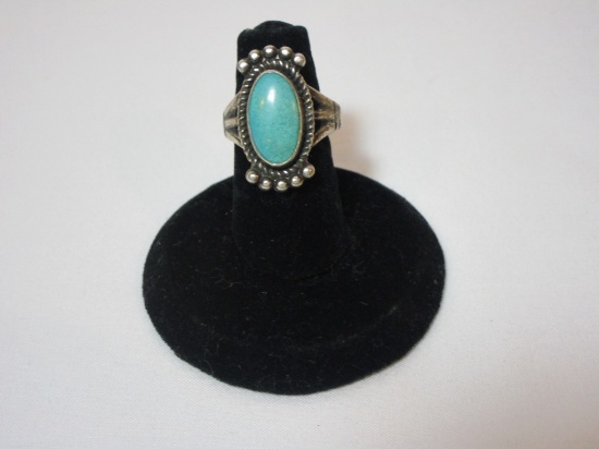 Sterling Ring w/ Turquoise Stones