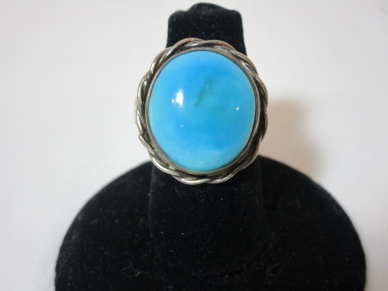 Sterling Ring w/ Turquoise Stones