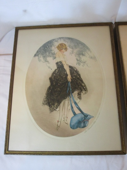 Louis Icart Fashion Print