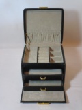 Faux Leather Jewelry Case
