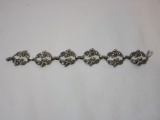 Danecraft Sterling Bracelet - Floral Design