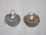 Nice Sterling Earrings - Marked MMA sterling