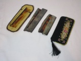 Lot - Vintage Combs & Cases