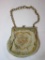 Vintage Beaded Small Purse by Goldtone   Chain & Clasp need cleaning