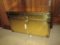 Brass Cedar Lined Truck /Filing Cabinet on Casters