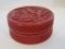 Milnor Red Lacquered Trinket Box with Lid
