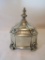 Polished Pewter Tobacco Box with Lid - Nice!