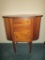 Mahogany Martha Washington Sewing Cabinet with Contents