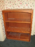 3 Shelf Wood Bookcase