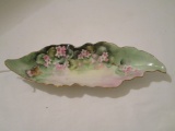 Hand Painted Porcelain Rectangular Pin Dish