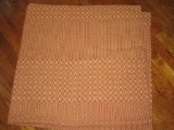 Early Hand Woven Table Cloth