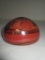 Artist Signed Art Glass Paperweight Dated 1977 - Rich Copper Color Infused Throughout