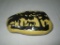 Hand Decorated Rock/Paperweight w/ Silhoutte