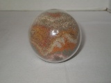 Decorative Paperweight- Filled w/ Colorful Sand