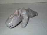 Carved Stone rabbit