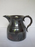 Silverplate Water Pitcher Marked on Base - Appears to be Valmazam