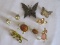 Lot - Misc. Vintage Animal Pins - see pics