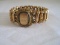 Early Stretch Band Gold Ladies ID Bracelet - Engraved 10/21/1905