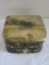 Vintage Hanky Box - Celluloid Top w/ Farm Scene