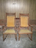 Pair Eastlake Rockers - Need Cleaning