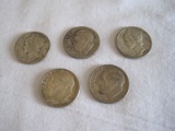 Lot Dimes - Mercury 1939, 1941D. Roosevelt 1962, 1959 & 1948